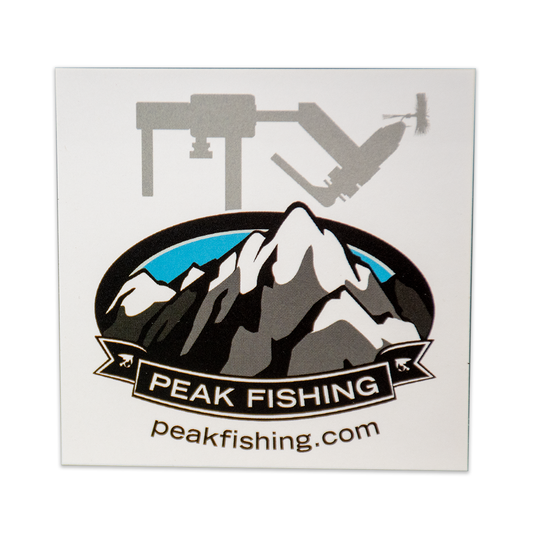 PEAK Fishing Vise Logo Sticker – PEAK Outdoors Store