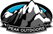 peak outdoors mountain peaks logo