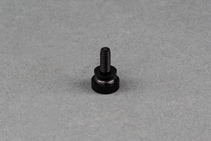 peak black plastic thumbscrew for profile plate