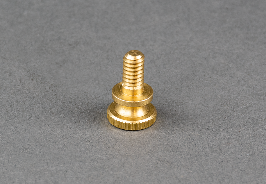 d head brass thumbscrew for peak vises