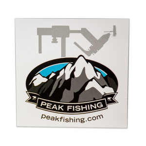 PEAK Fishing Vise Logo Sticker