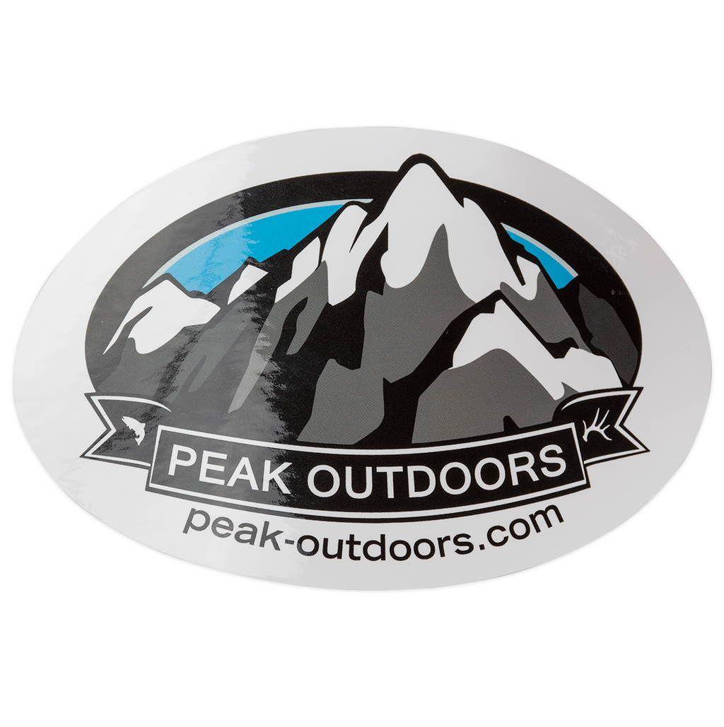 PEAK Outdoors Logo Sticker
