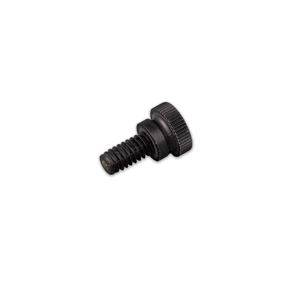 black plastic thumbscrew for peak rotary vise, bobbin cradle lock and profile plate wire lock